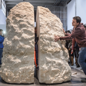 This Artist Spent a Week Living Inside a Rock